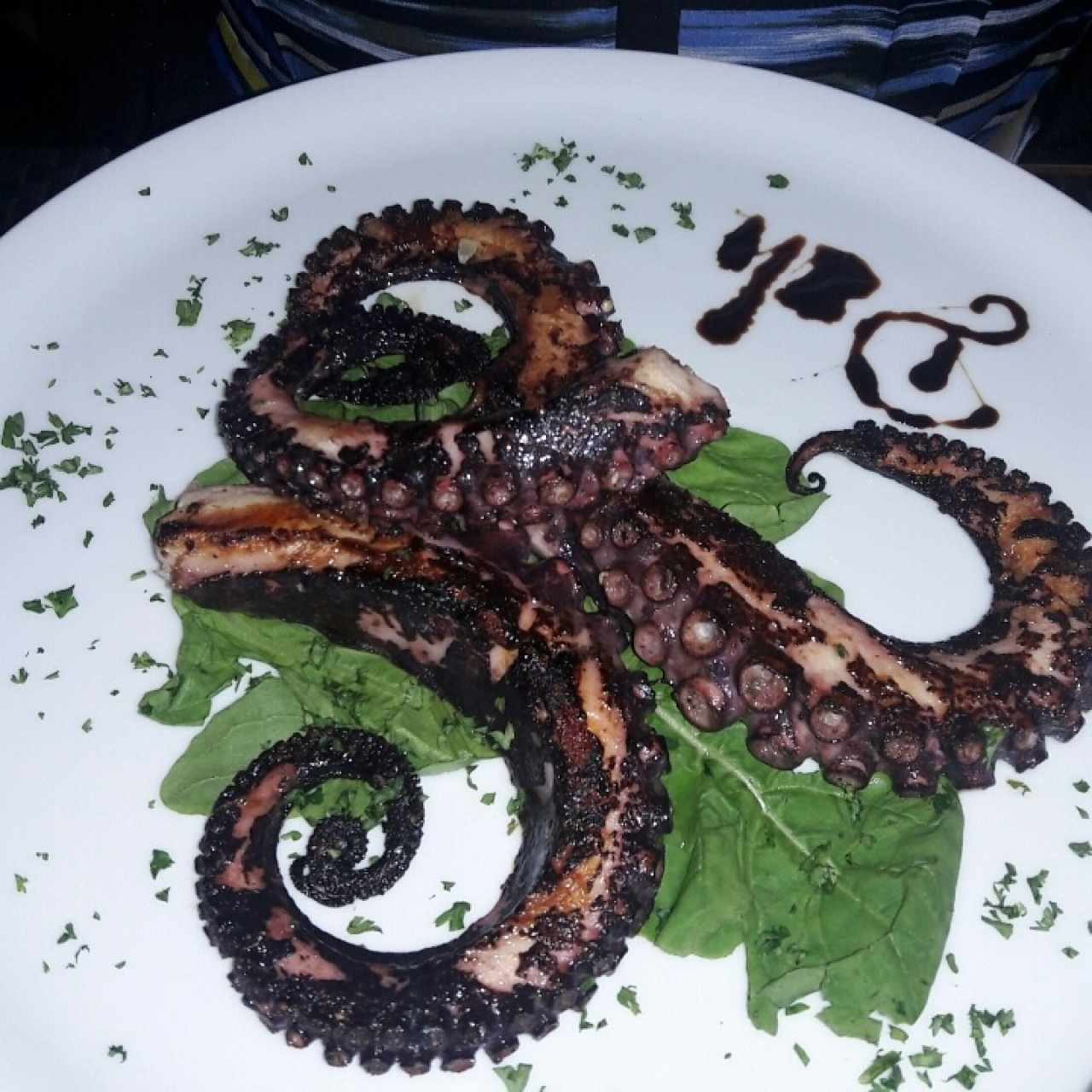Pulpo a la griega