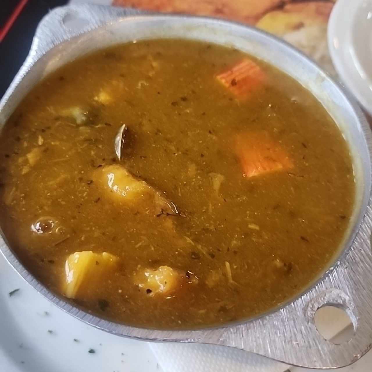 Menú Delivery - Sopa de Mariscos