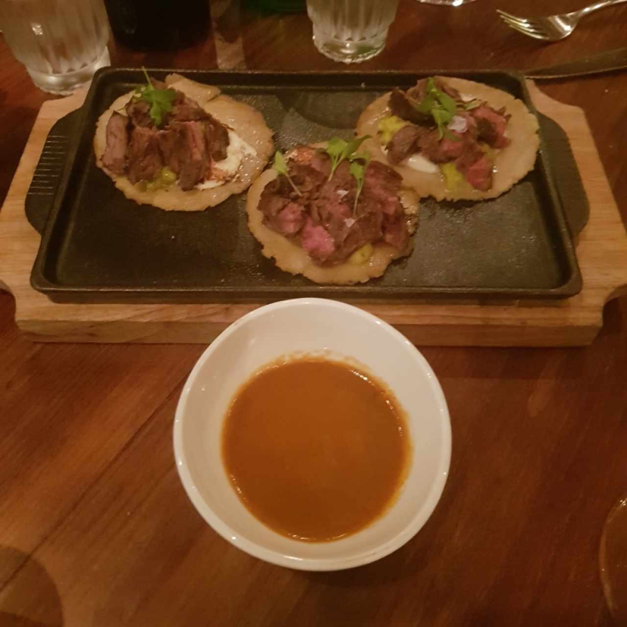 tacos de entraña