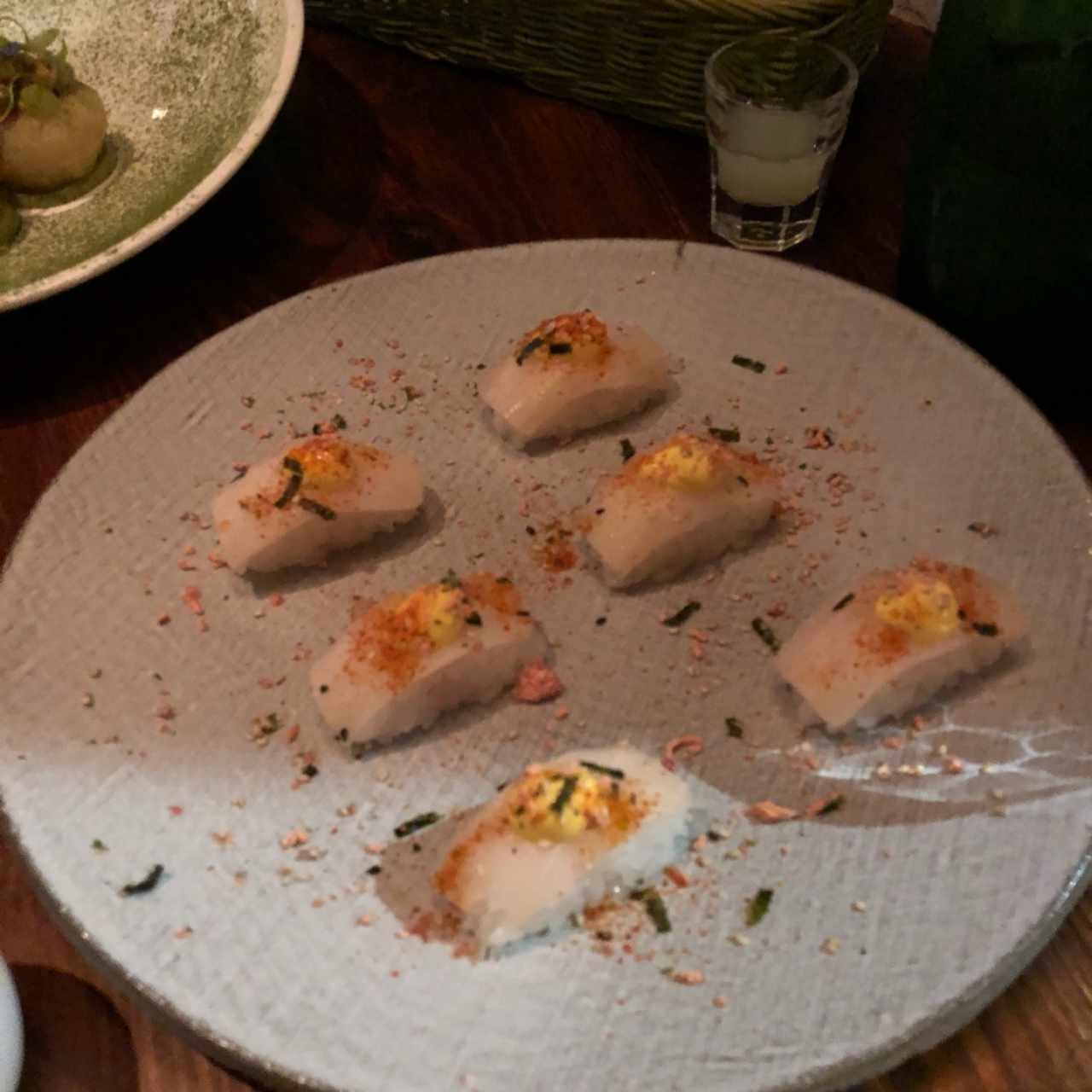 nigiris de atun blanco 