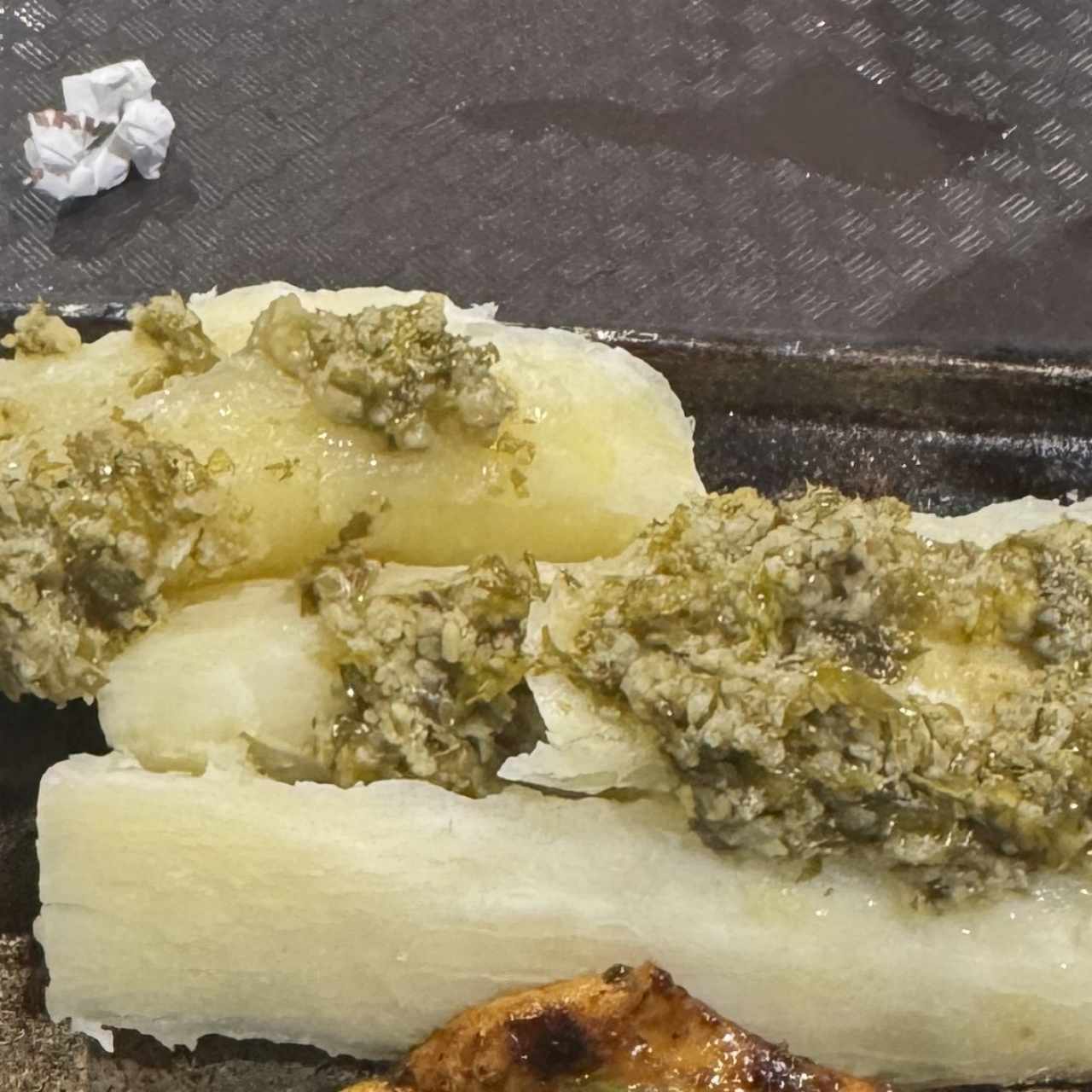 Acompañamientos - Yuca al Mojo