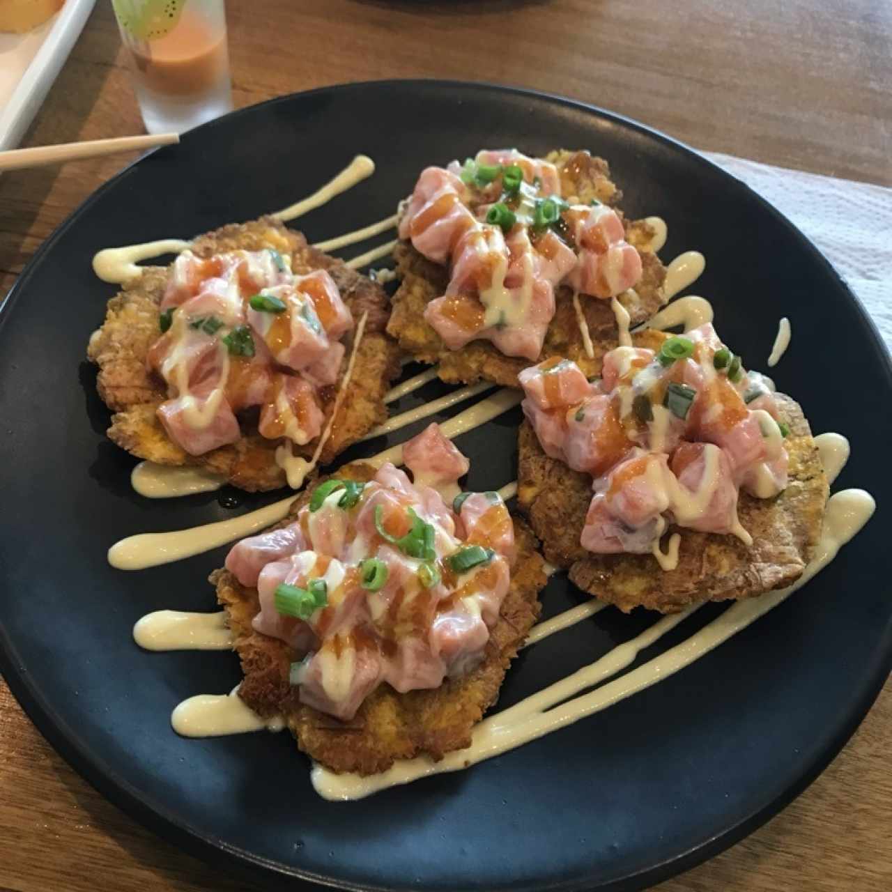 Tostones de Salmón