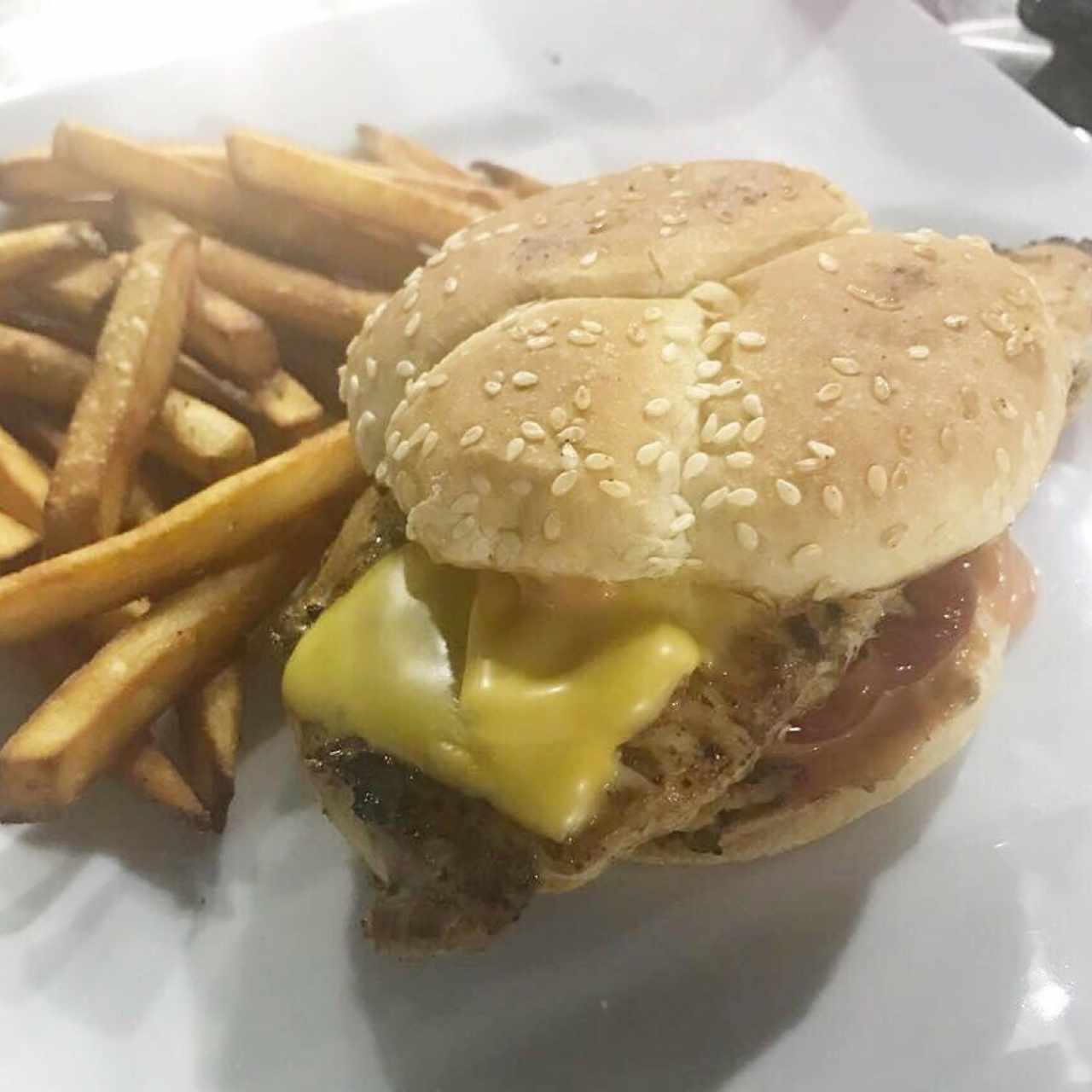 Hamburguesa de Pollo