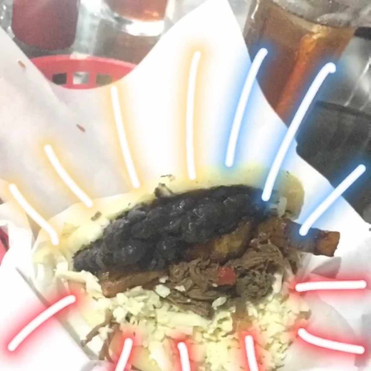 Arepa de pabellon 