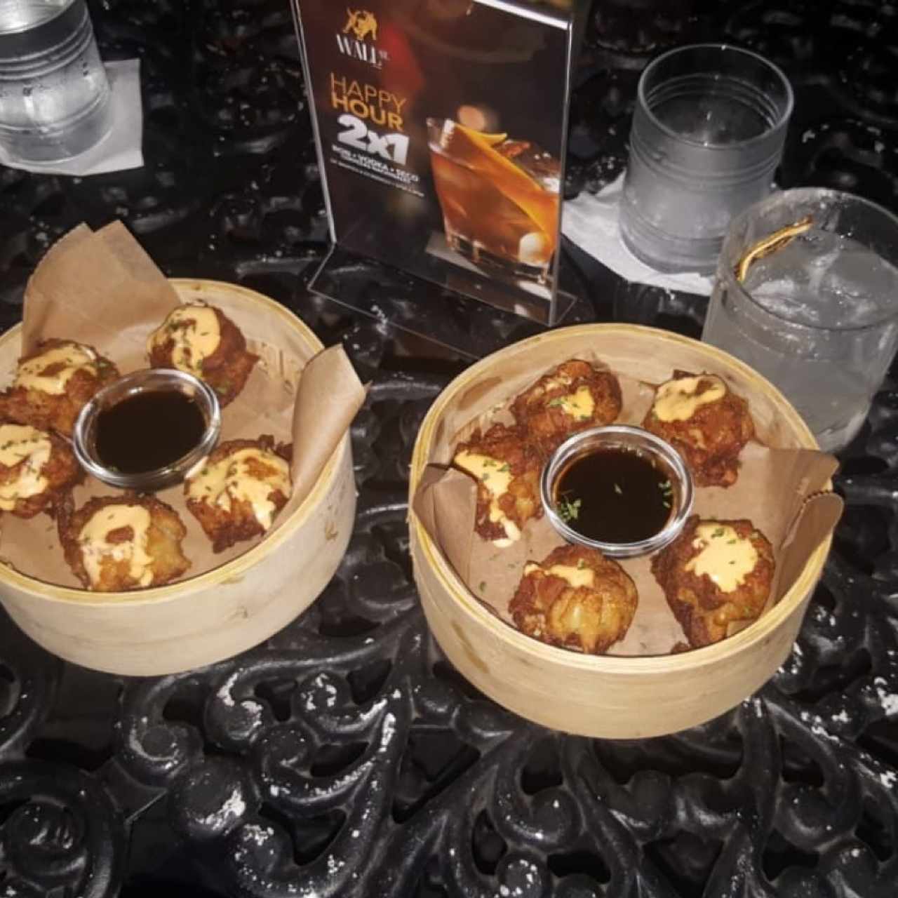 Dumplings de camaron