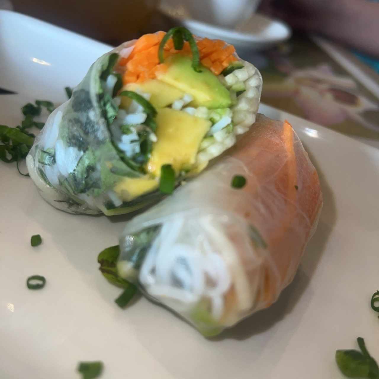 Rollitos de Papel de Arroz de Vegetales