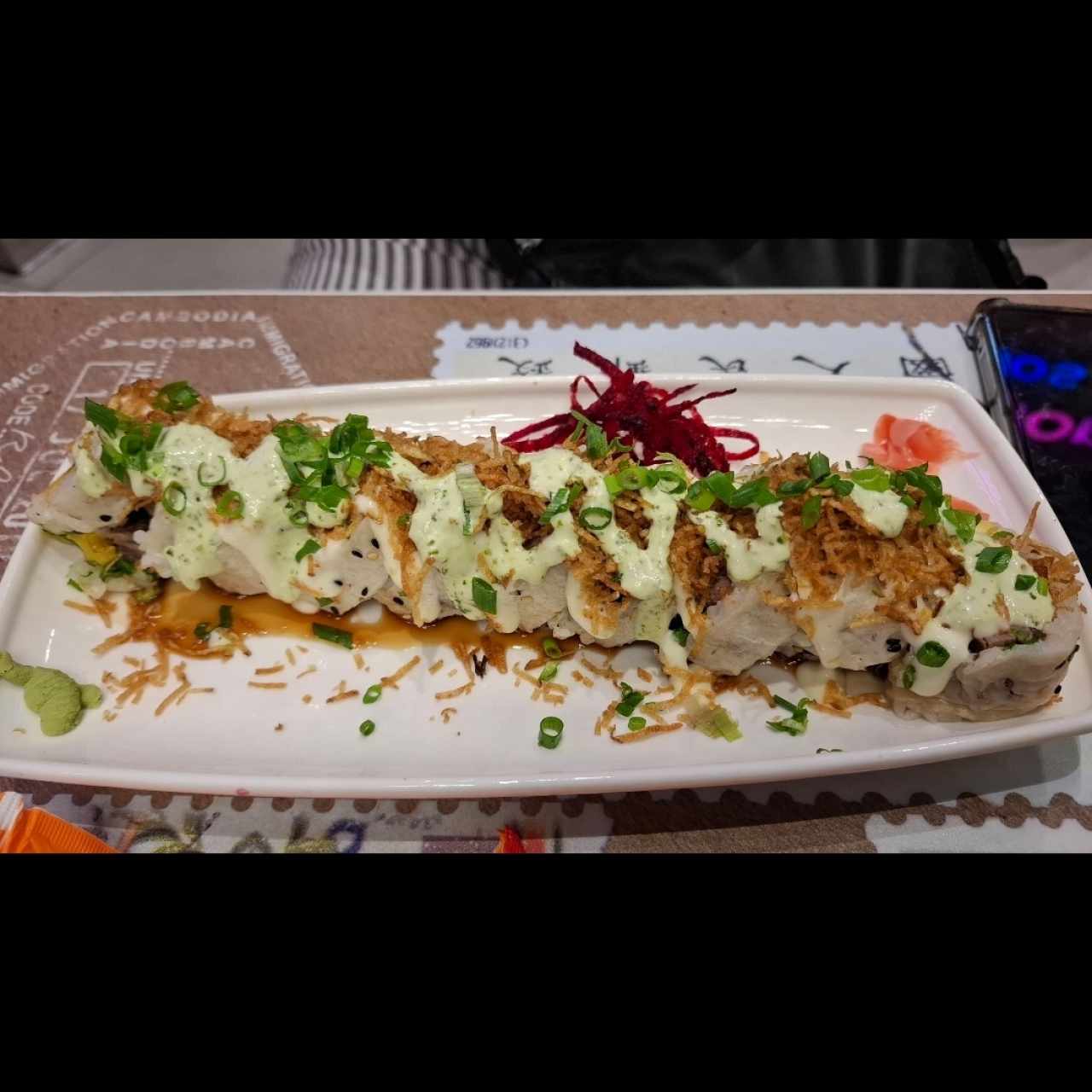 Sushi de Carne. 