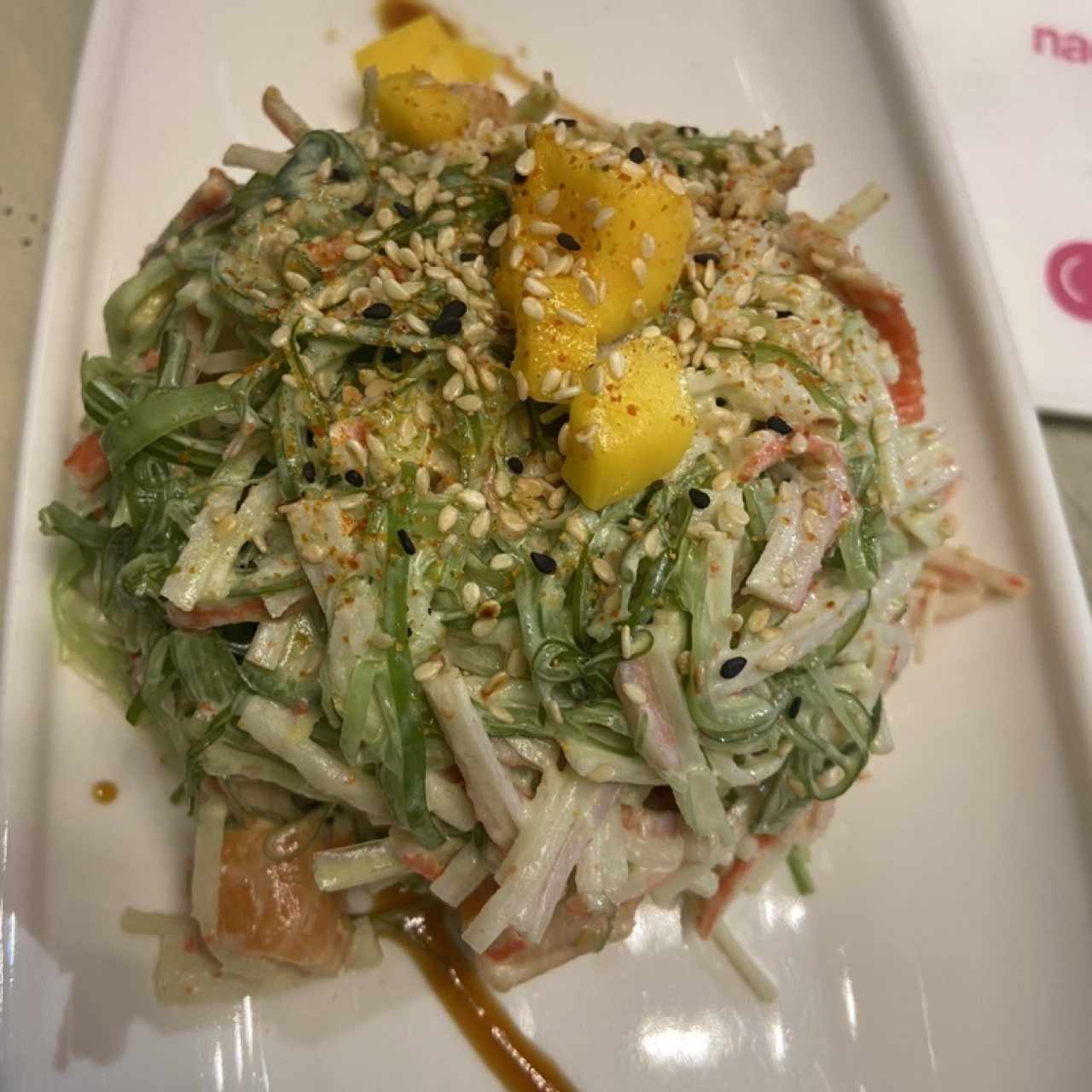Ensalda con Mango