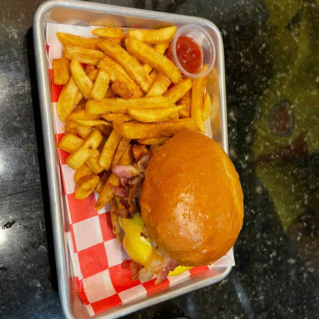 bacon cheese burguer 