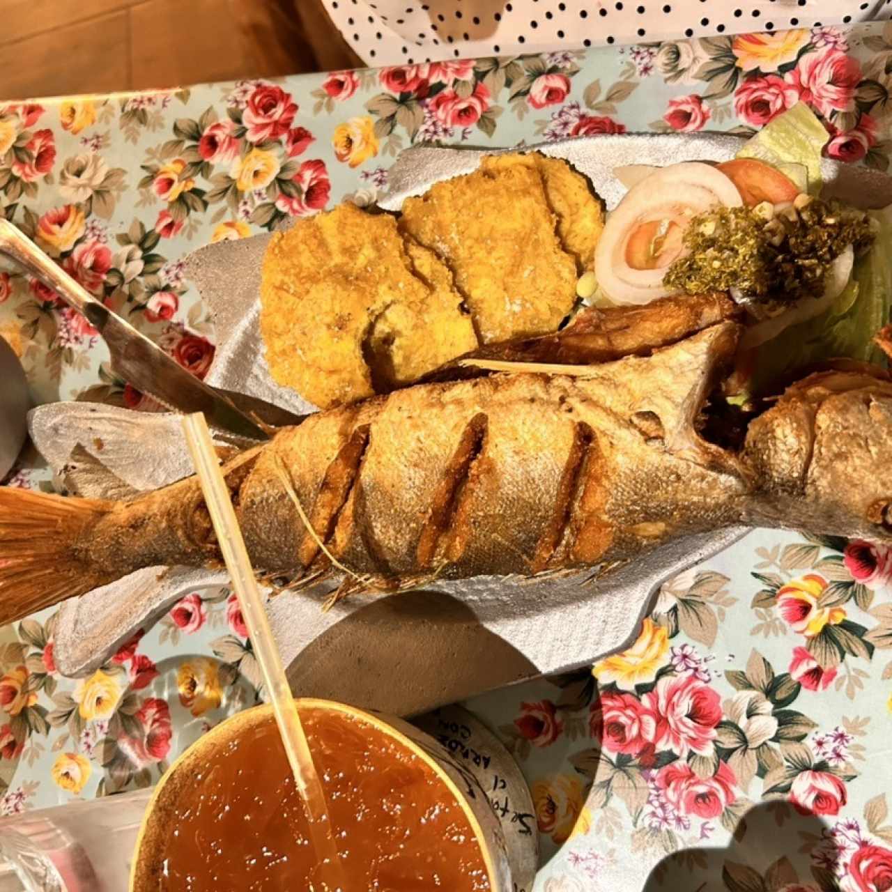 Corvina Frita, Pesca del dia