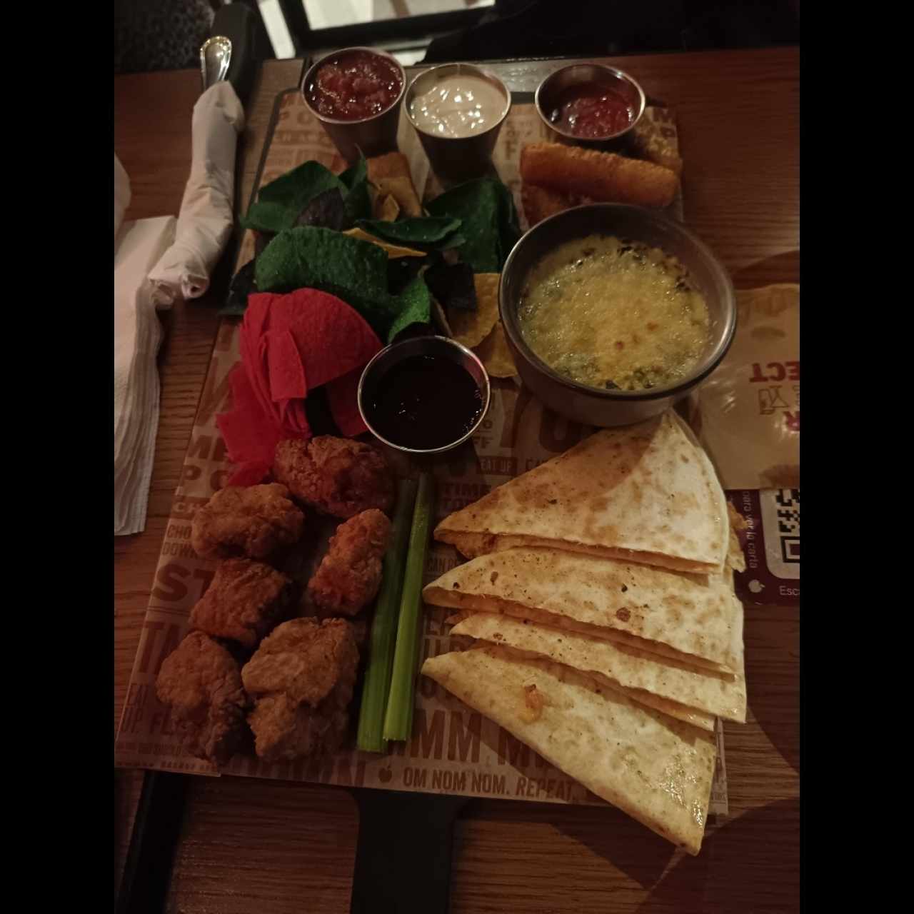 Entradas - Appetizer Sampler