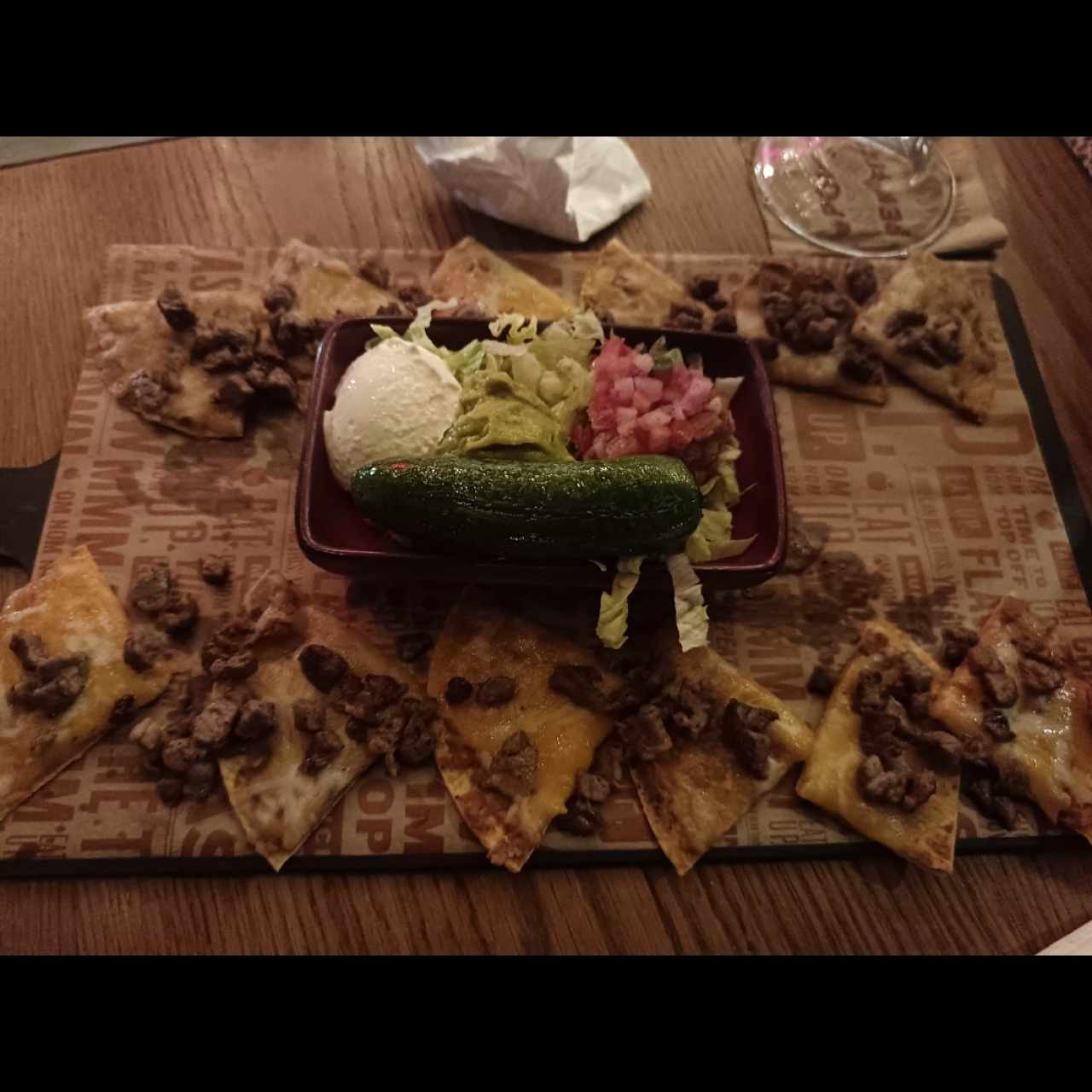 Fajitas Sirloin con Queso Gratinado