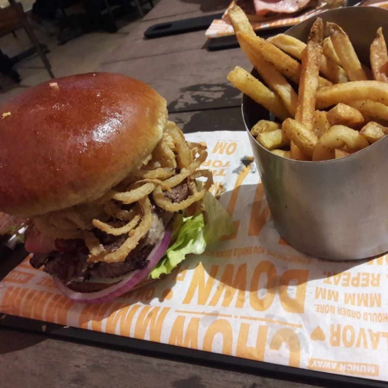 Cowboy burger