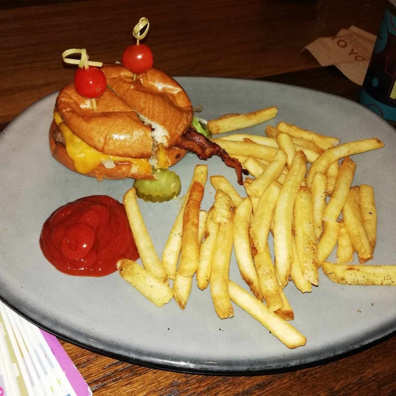 Raniburguer menú niños 