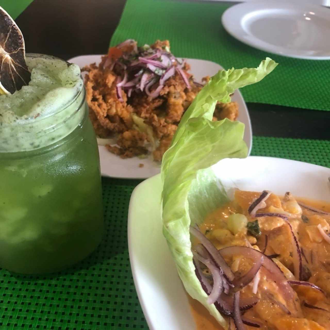 cebiche y arañitas