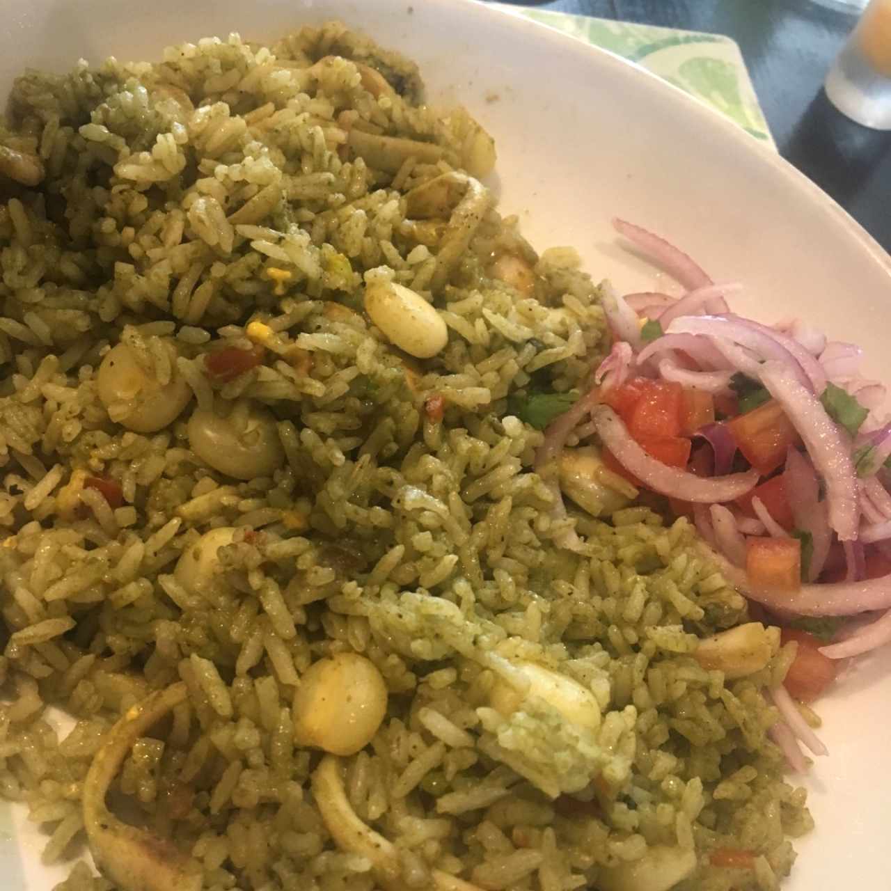 arroz de marisco a la chiclayana
