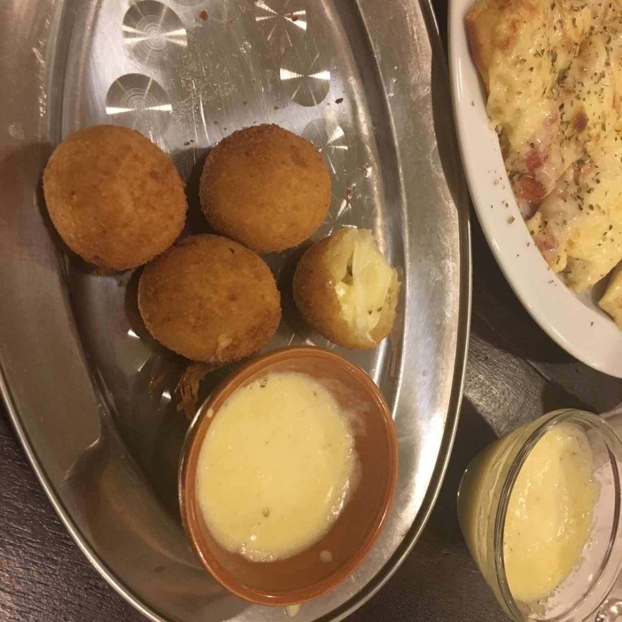 bolitas de queso , plato brasileño 