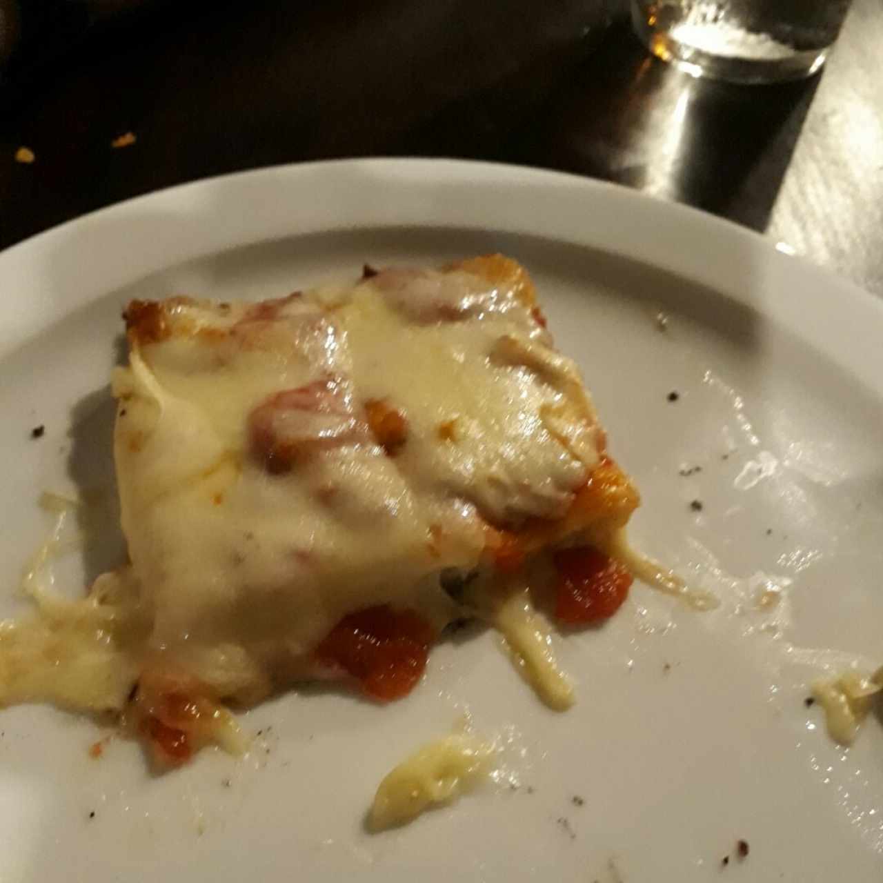 Muzzarella - sin tiempo de sacar la foto!