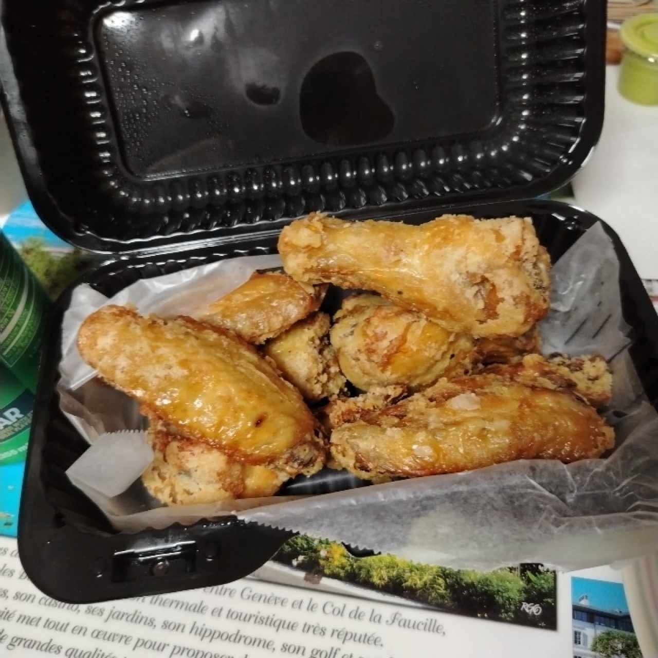 8 piezas alitas 