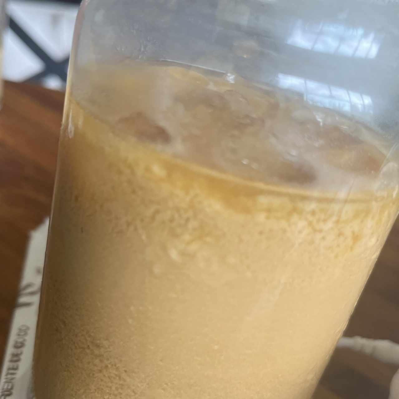 Iced latte