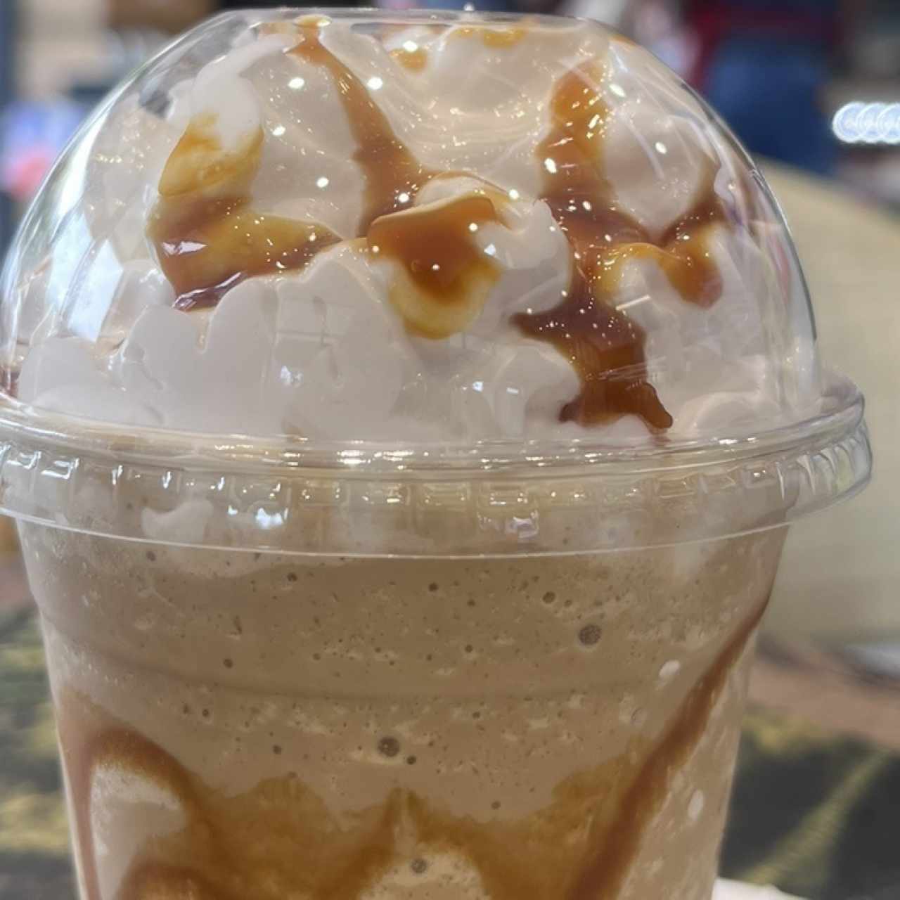 Frappe de caramelo