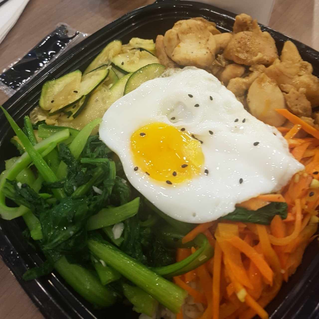Bibimbap de Pollo