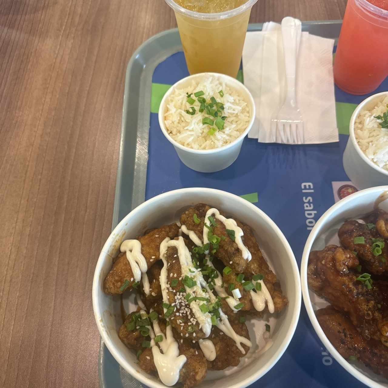 Menú - Yoi Wings