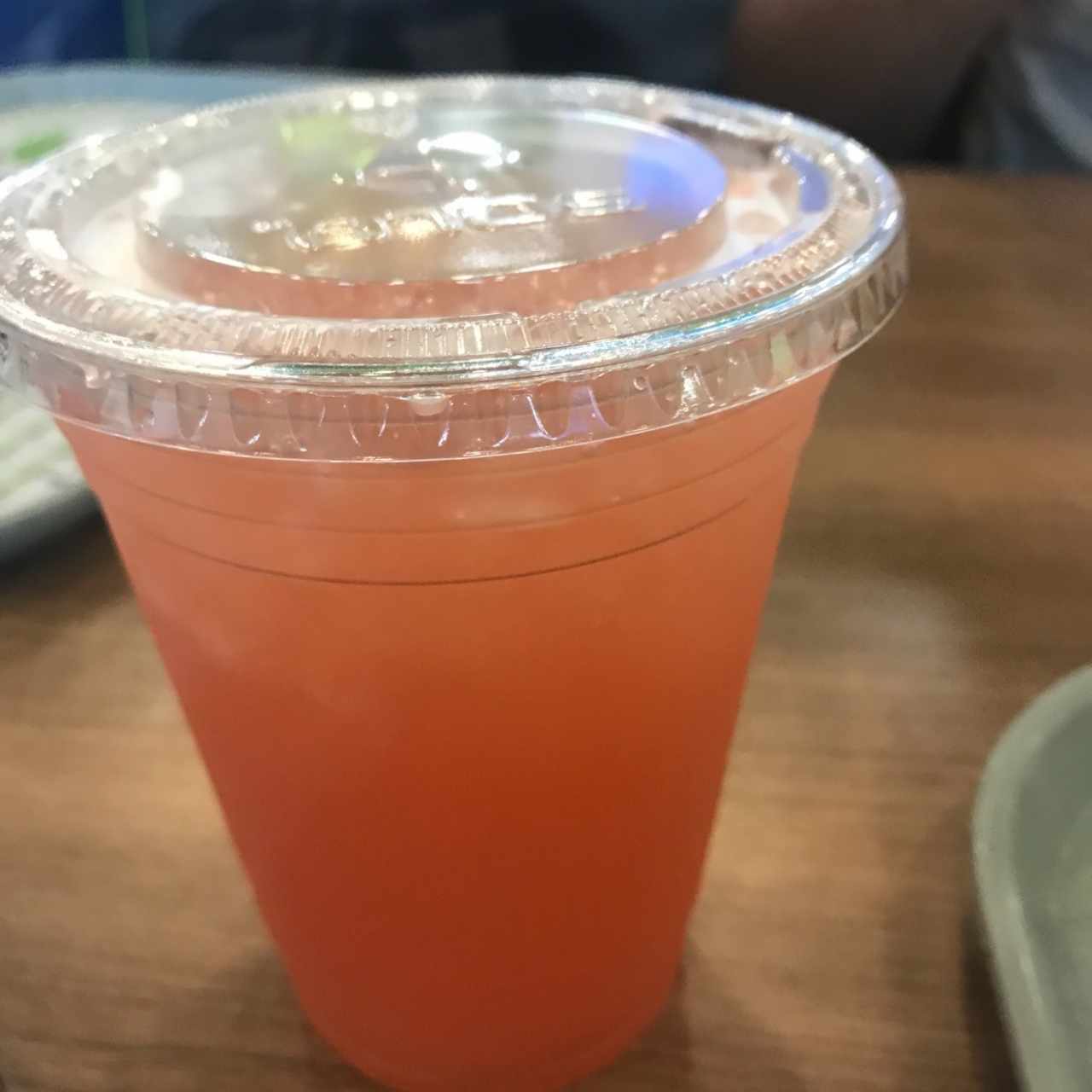 te frio de fresa con jenjibre