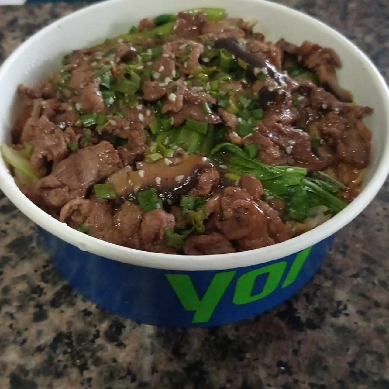 Menú - Mongolian Beef