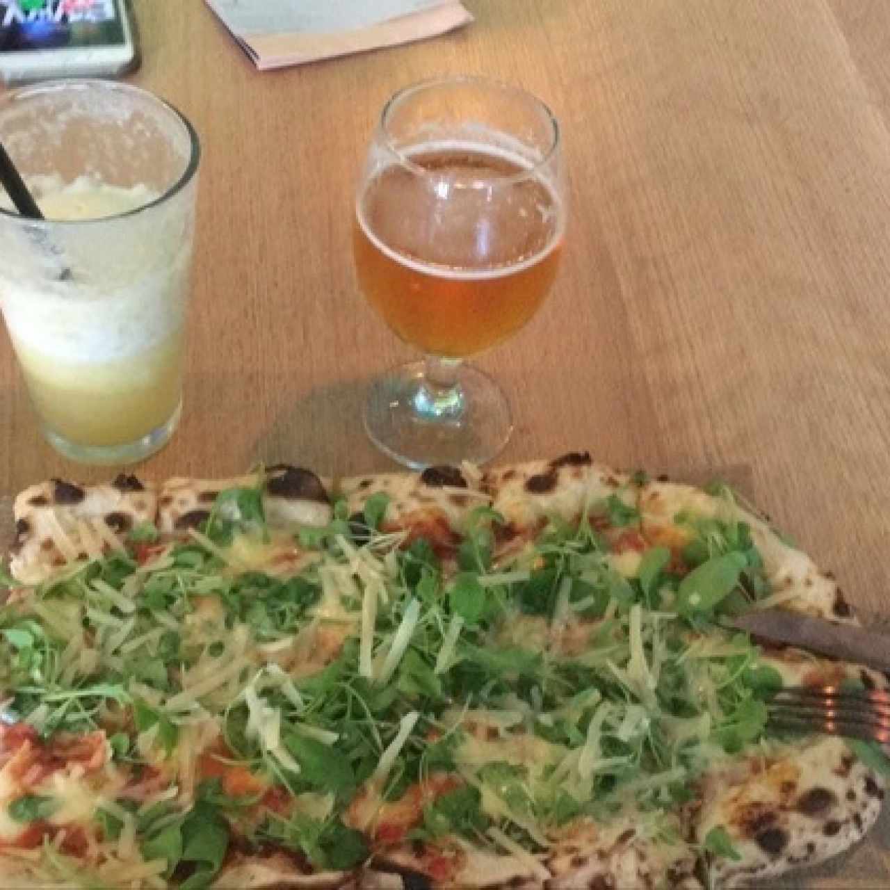 Pizza Romana - presentacion muy original 