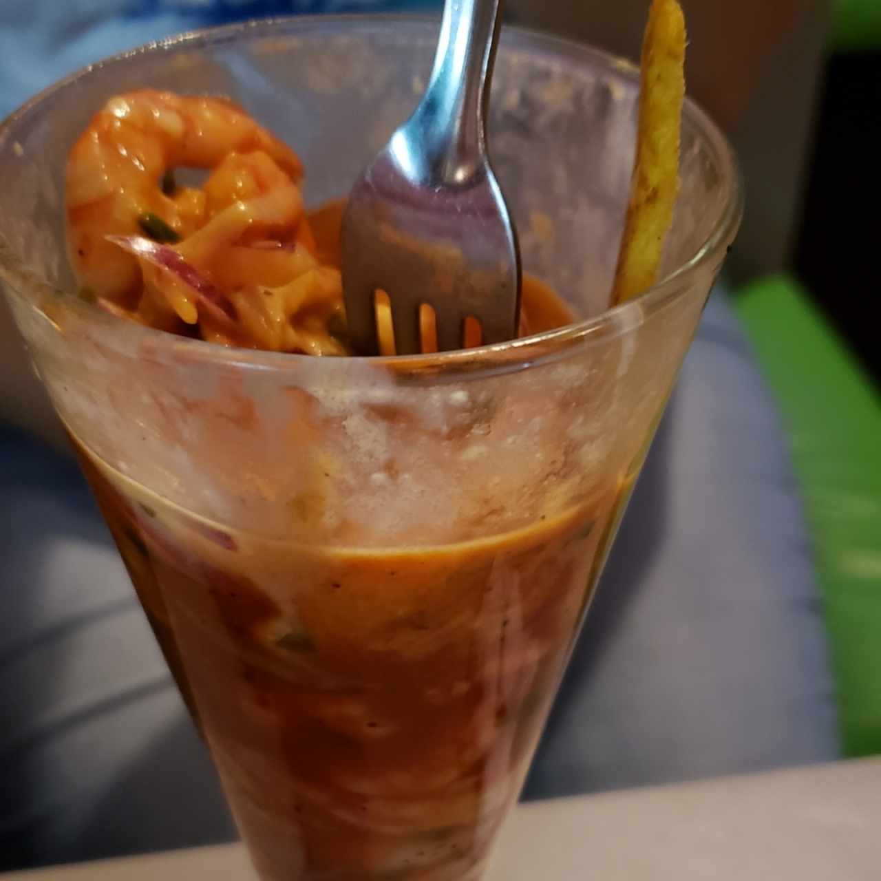 Y que ceviche 3 tonos de camaron 🤦🏾‍♂️