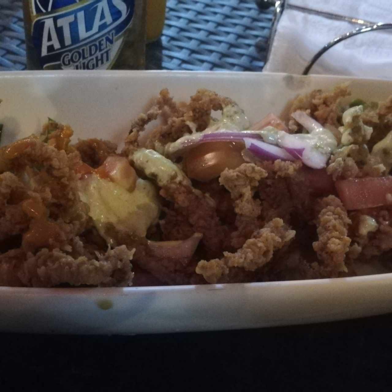 arañitas fritas