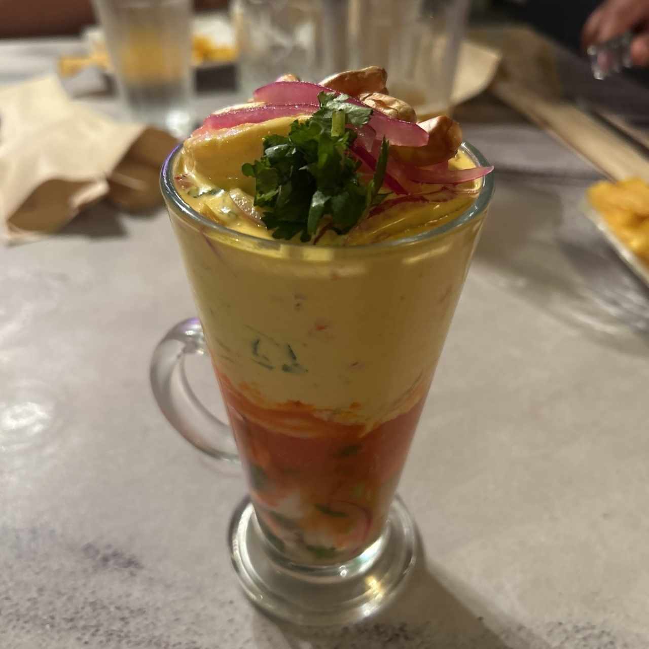 Ceviche tres tonos