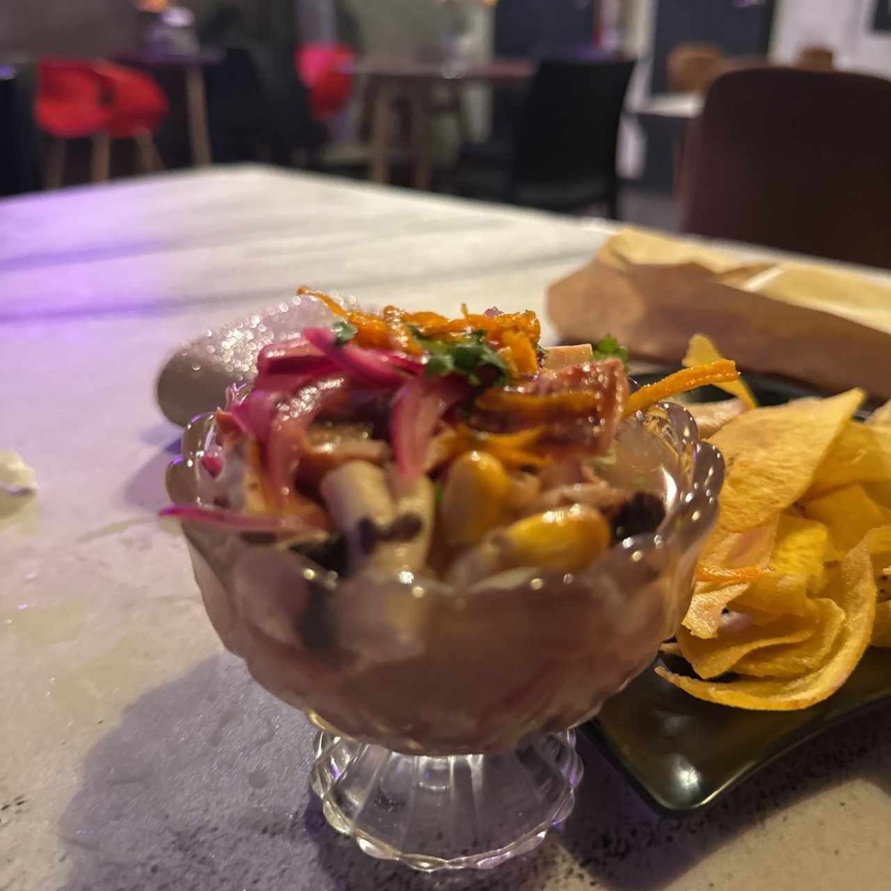 Ceviche de pulpo