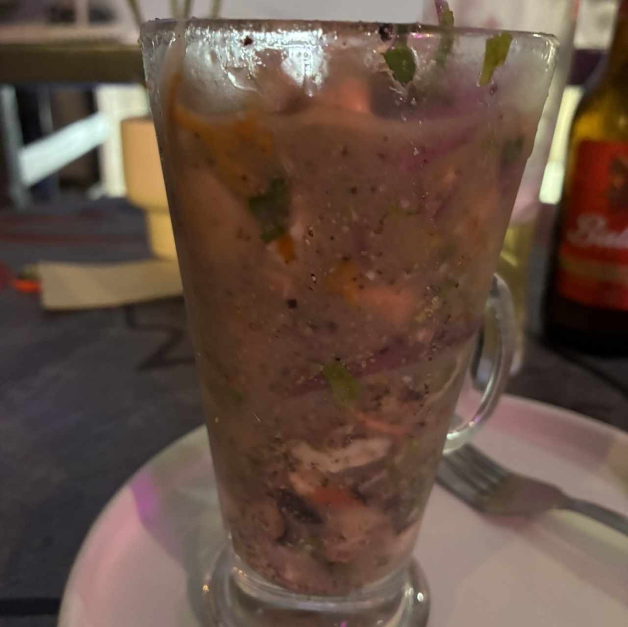 Ceviche de pulpo