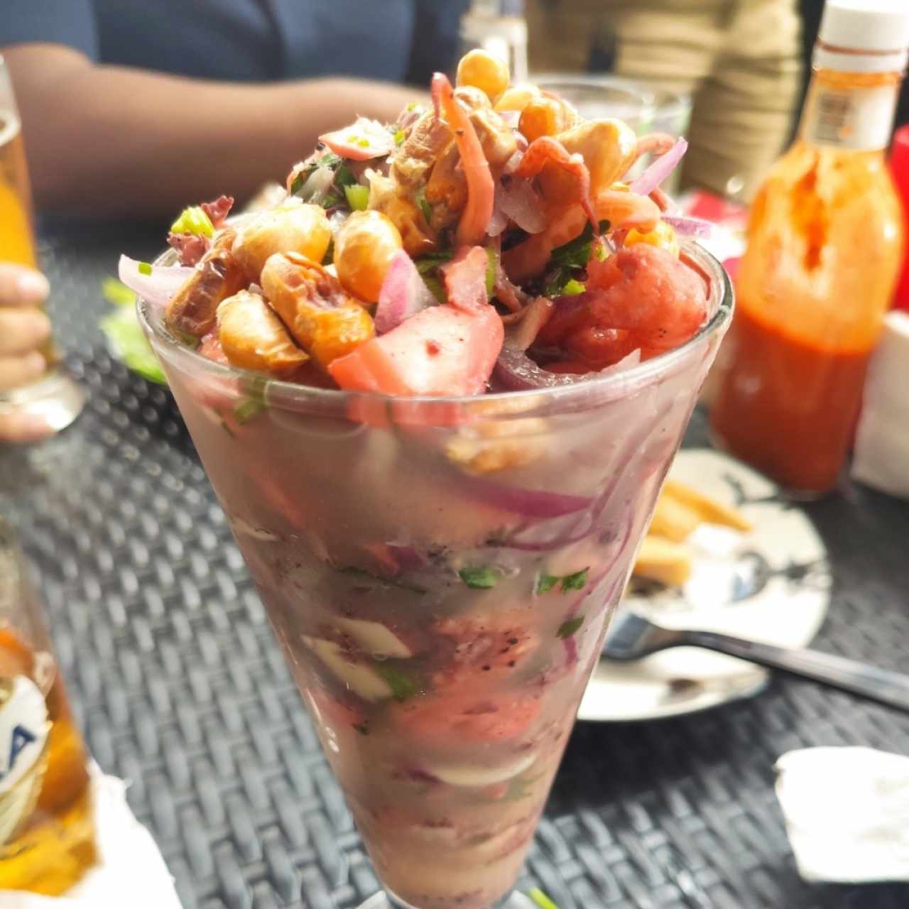 ceviche de combinación