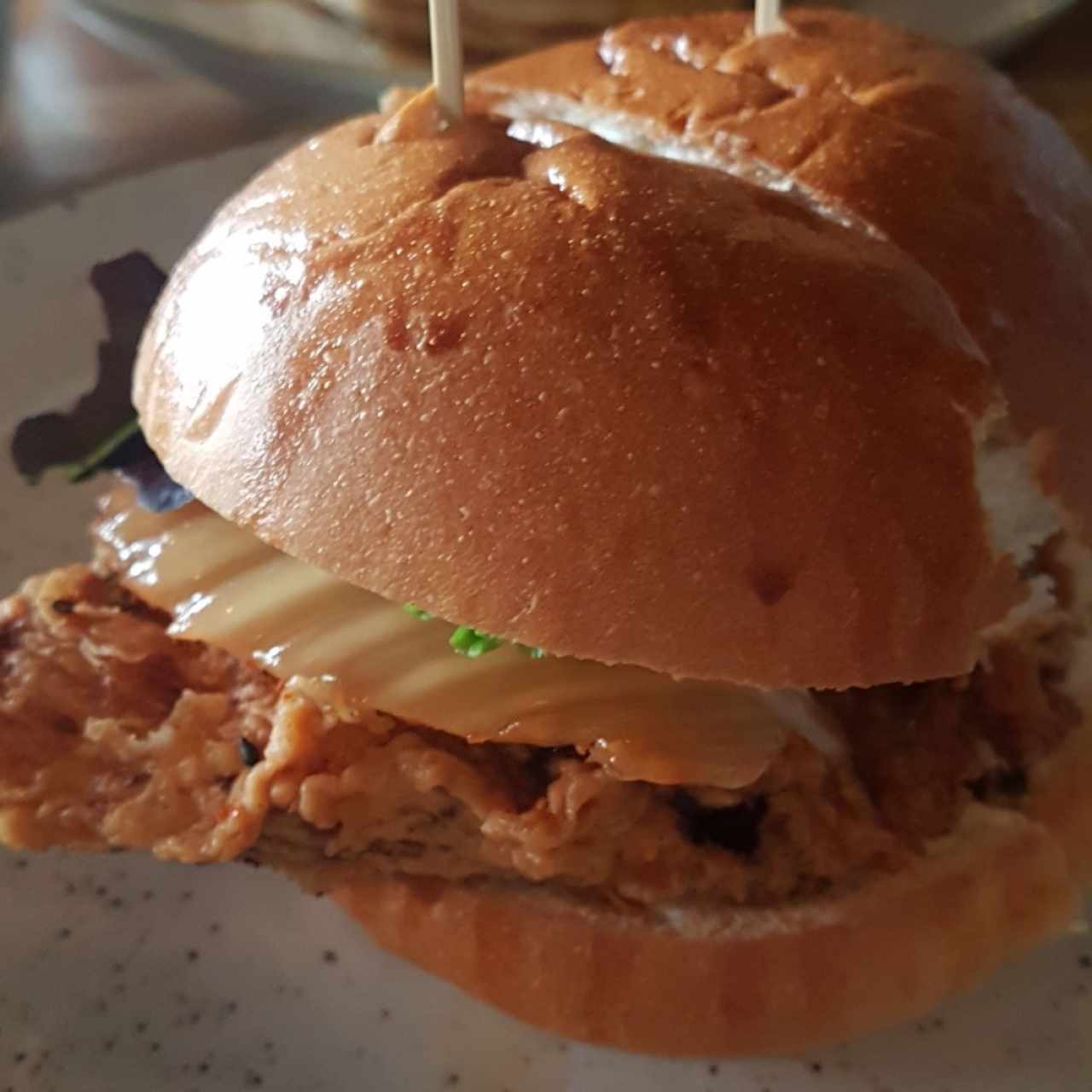 Korean Fried Chicken sandwich