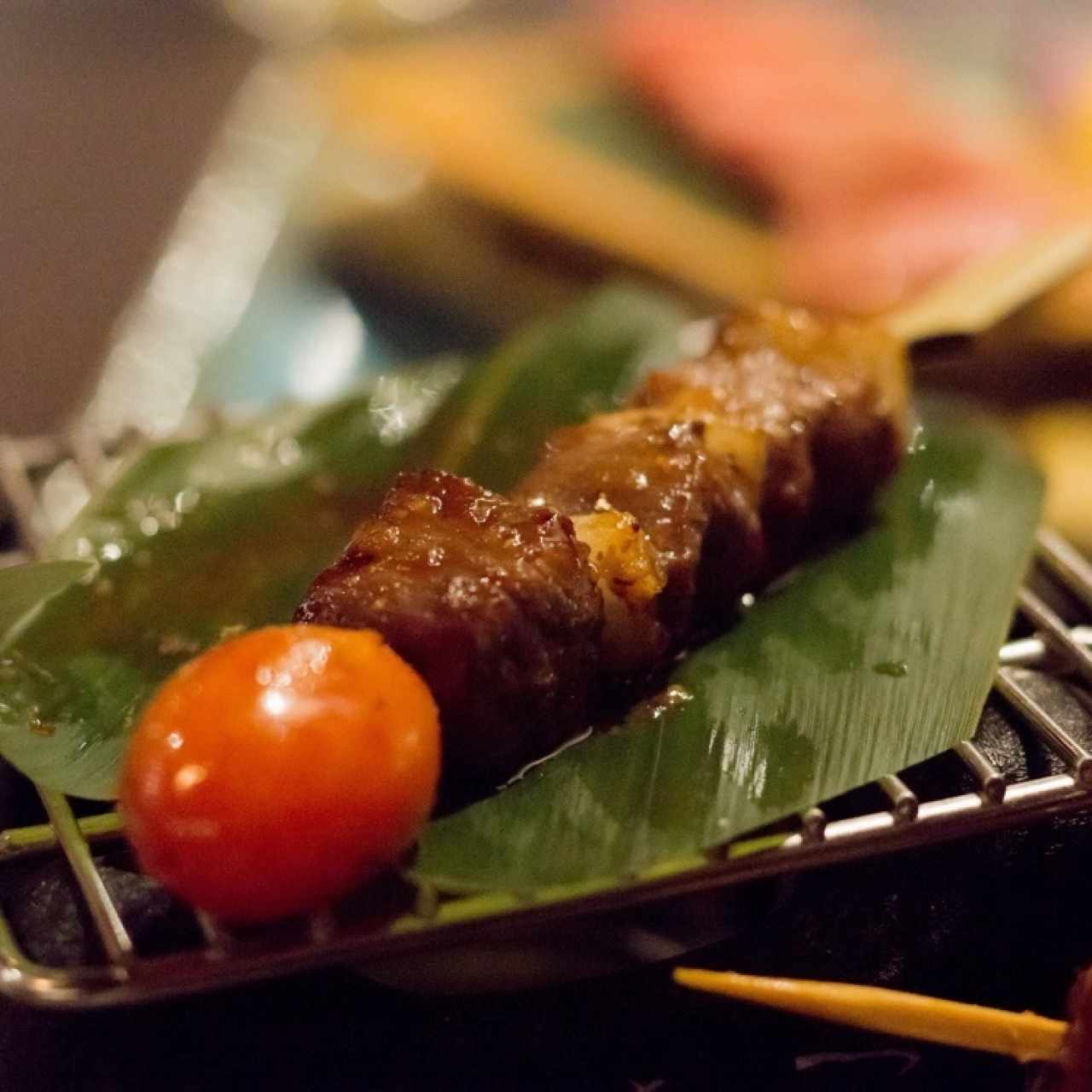brochetas de wagyu 