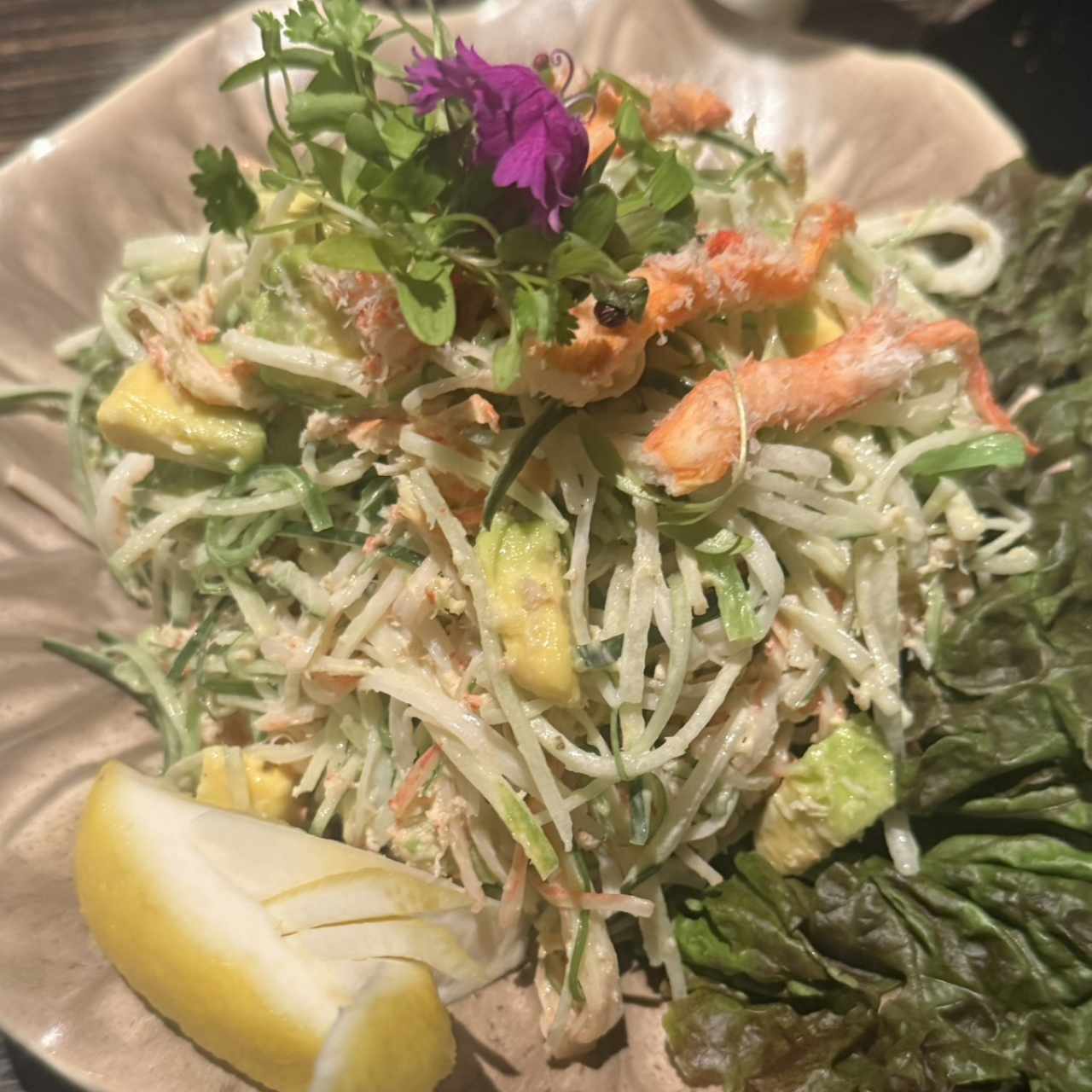 Ensalada de Cangrejo