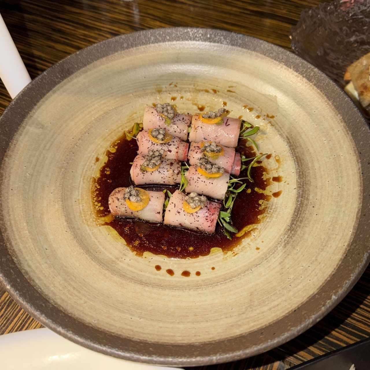 Tiradito de hamachi