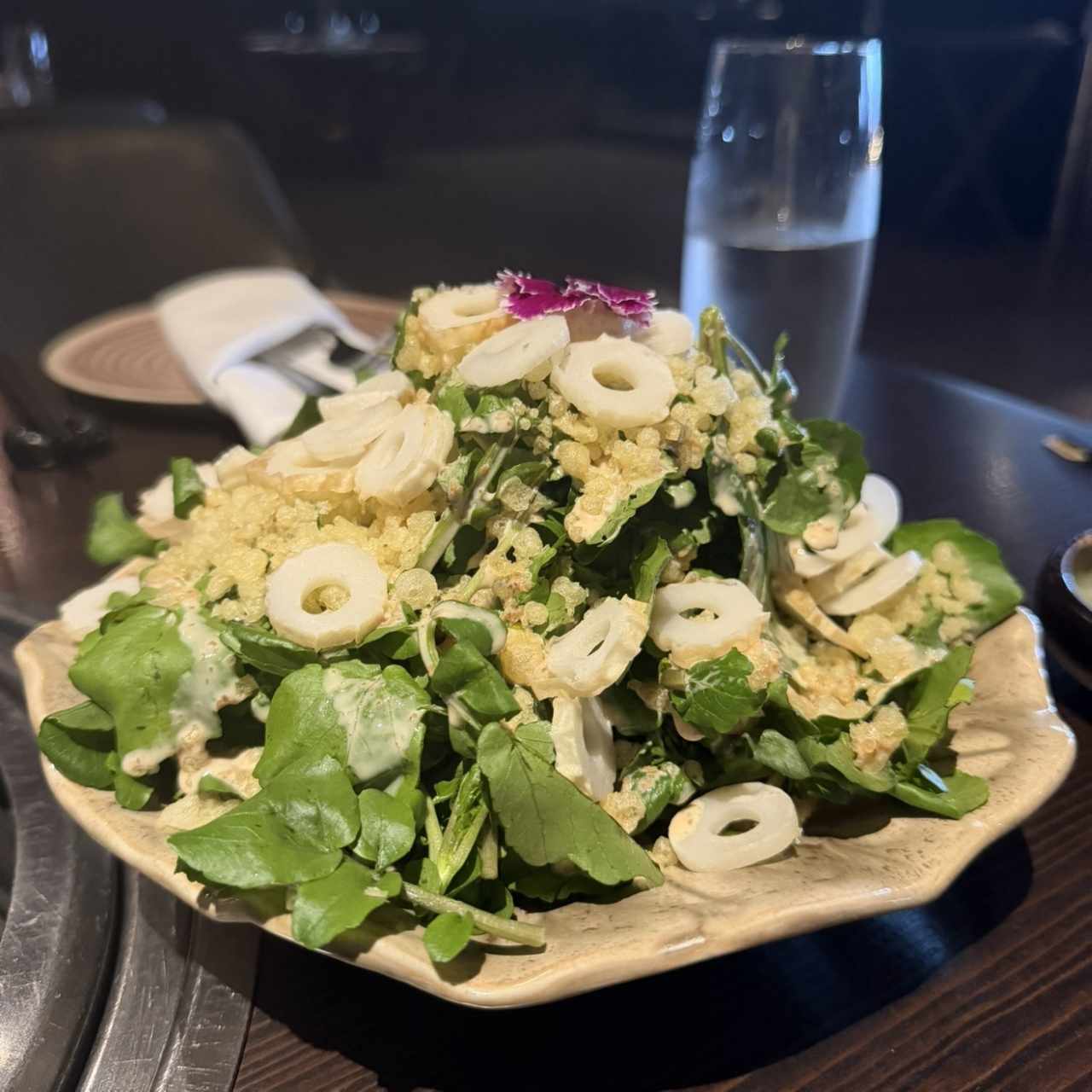 ENTRIES - SPRING MAGURO SALAD