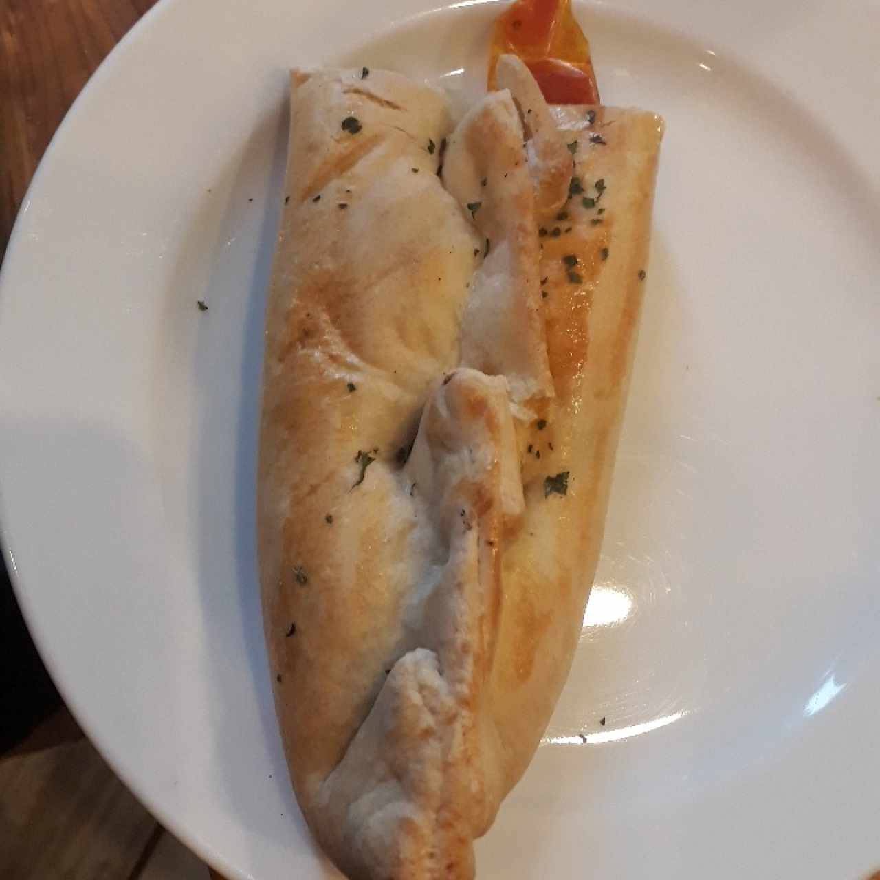 Flauta Caprese (es es la mitad 😊)