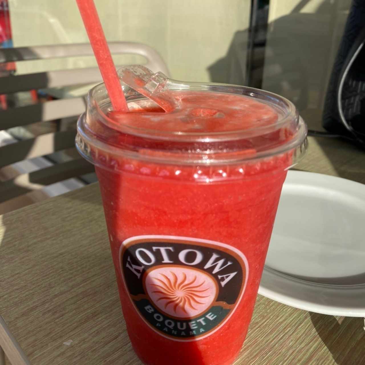 Licuado de fresa