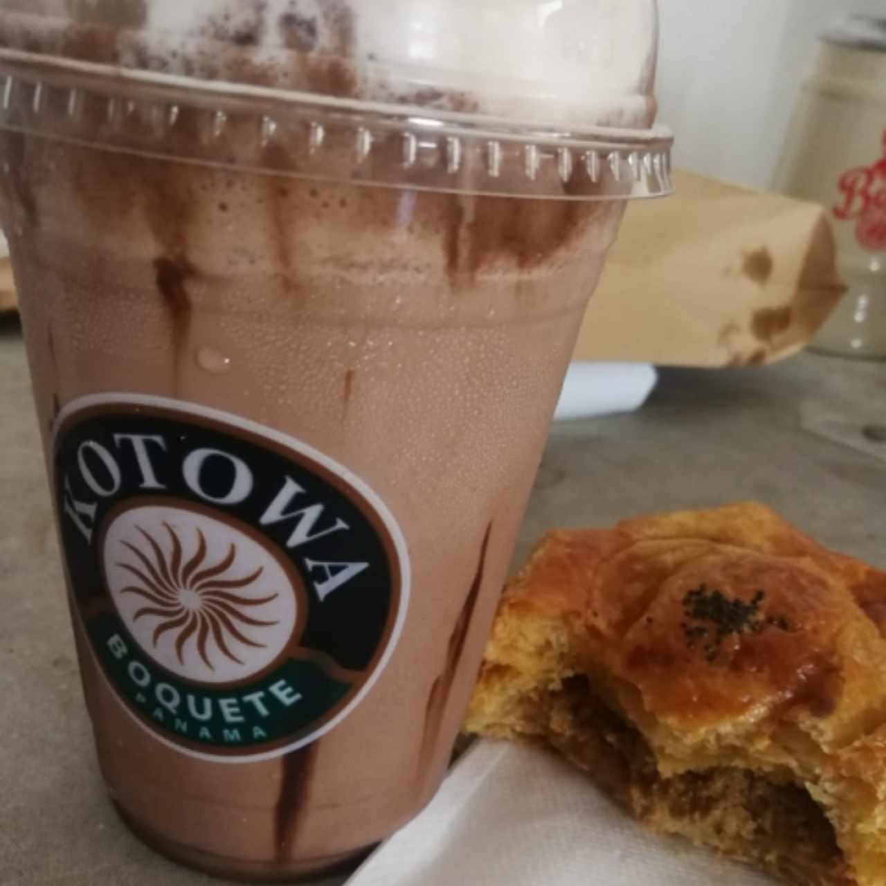 Frappé de chocolate 