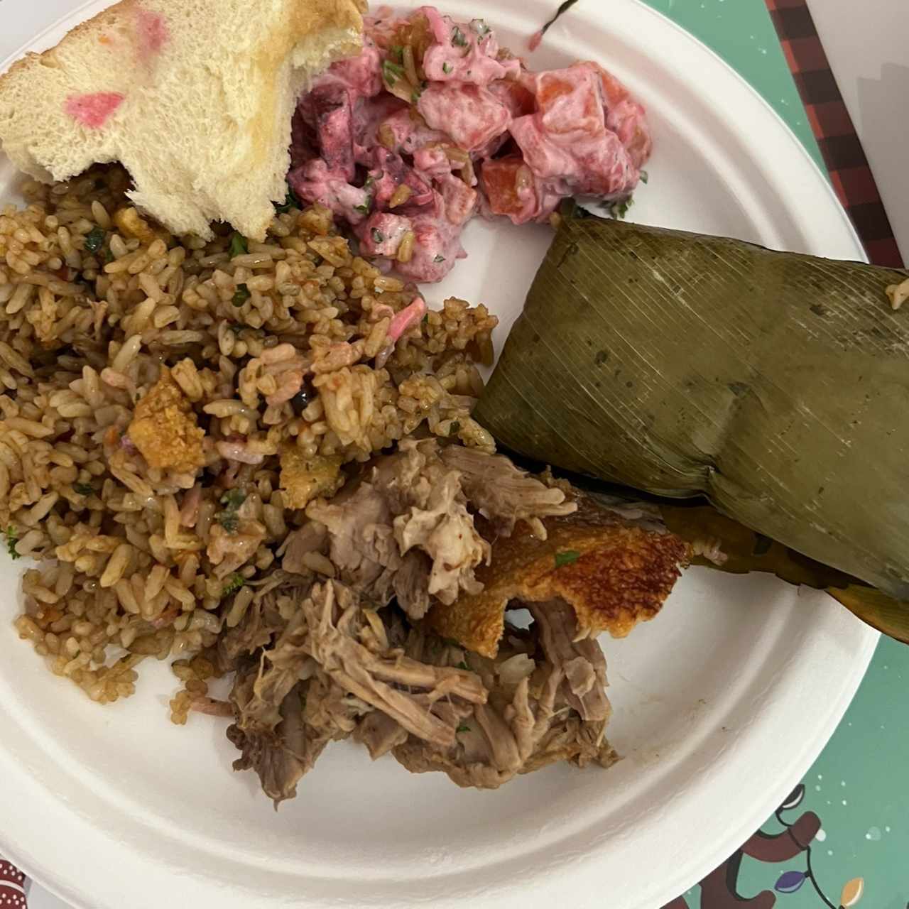 menu navideño