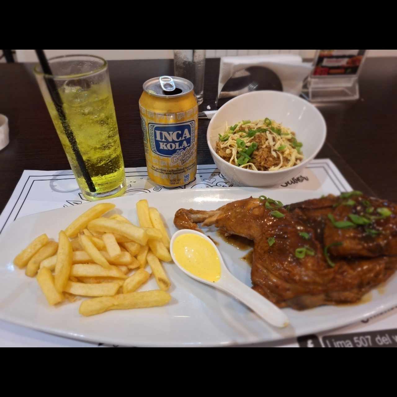 Pollo al estilo Peruano