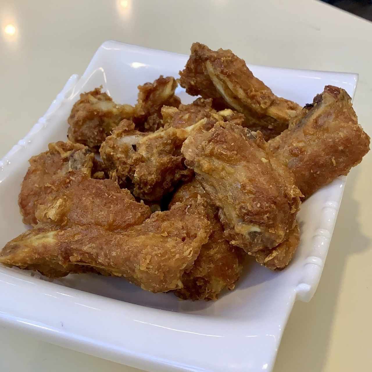 COSTILLAS APANADAS digno de probar