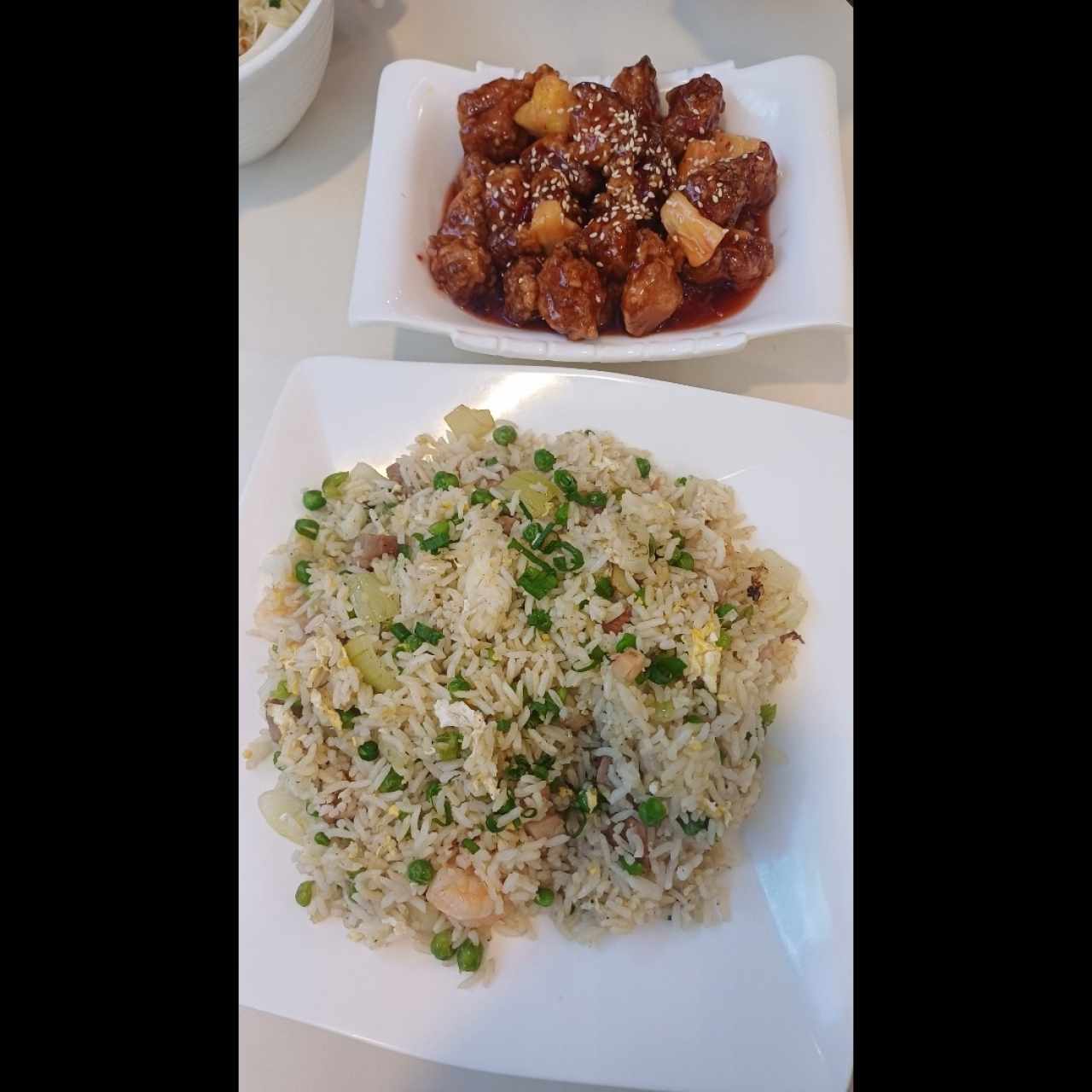 STREET FOOD - ARROZ FRITO YANGZHOU/ puerco agridulce 