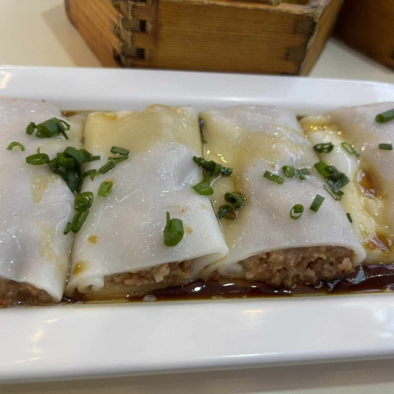 CHEE CHEUNG FUN DE PUERCO ASADO