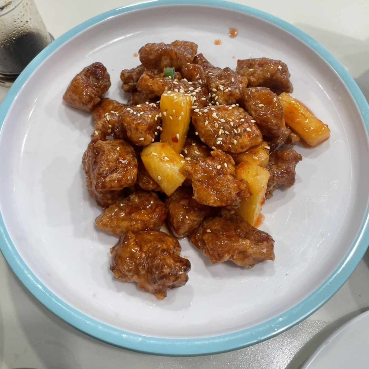 STREET FOOD - PUERCO APANADO AGRIDULCE
